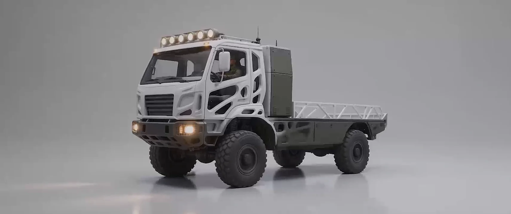 LKW-Studie von Leichtbau zu Panzerung